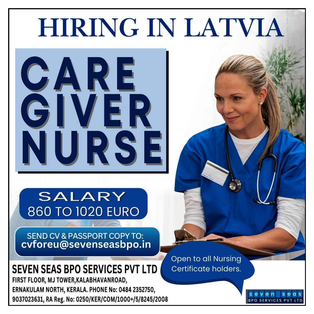 URGENT VACANCY IN LATVIA