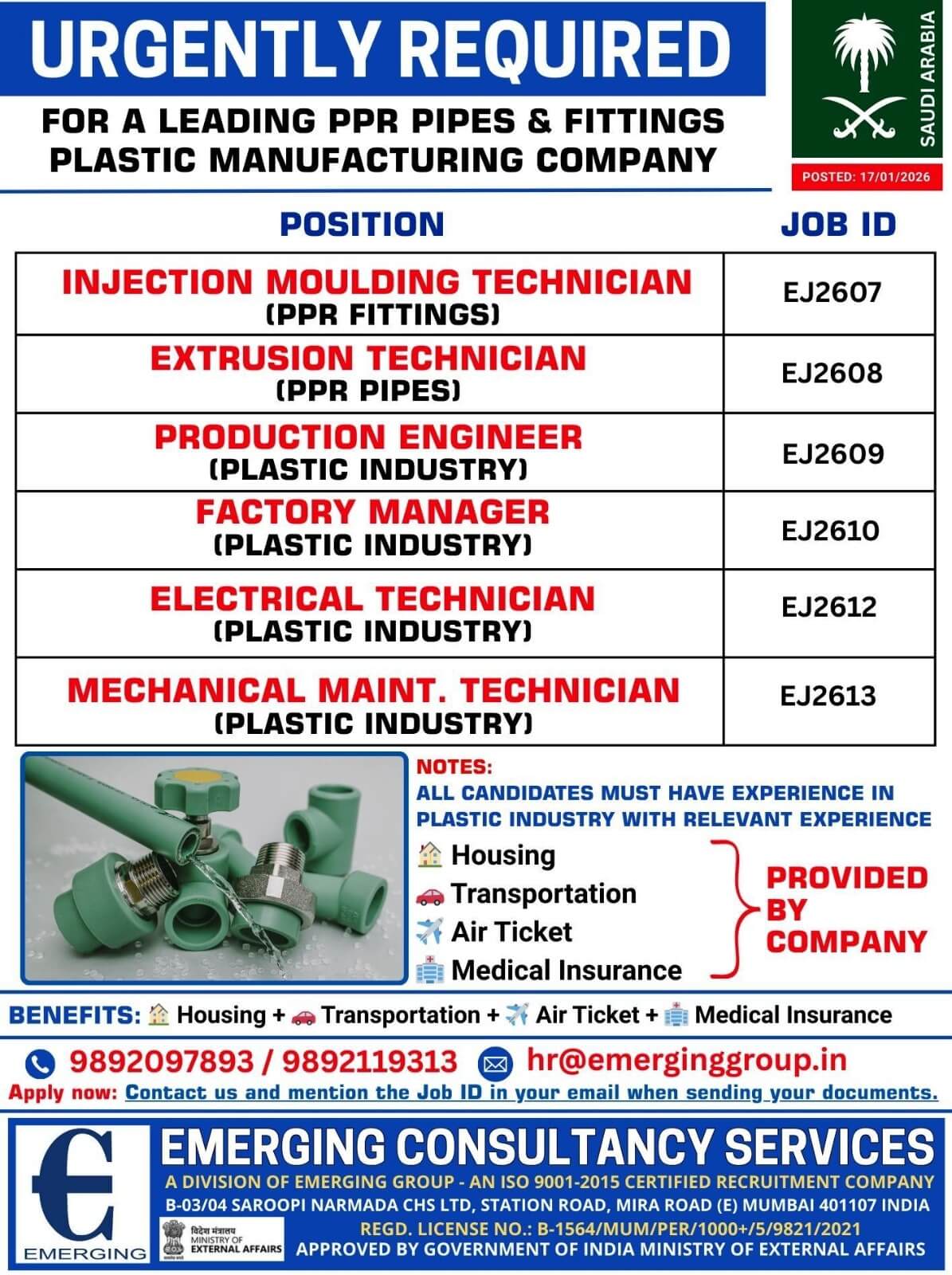 URGENTLY REQUIRED URGENTLY REQUIRED