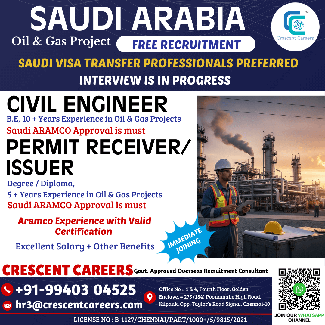 CIVIL ENGINEER / PERMIT RECEIVER / ISSUER