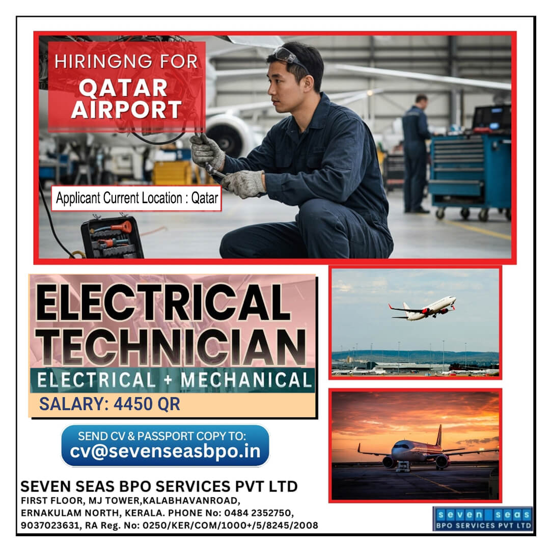 URGENT VACANCY IN QATAR URGENT VACANCY IN QATAR