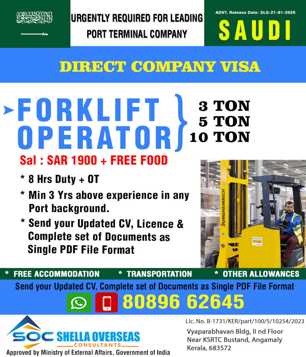 Forklift Operator