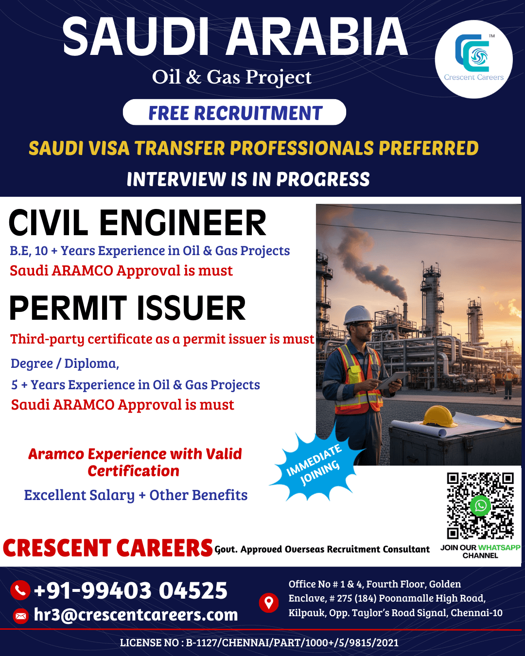 CIVIL ENGINEER / PERMIT ISSUER