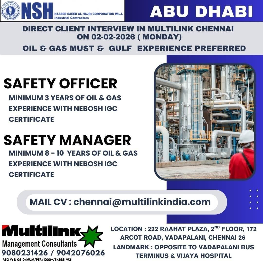 Safety officers & Safety managers Safety officers & Safety managers