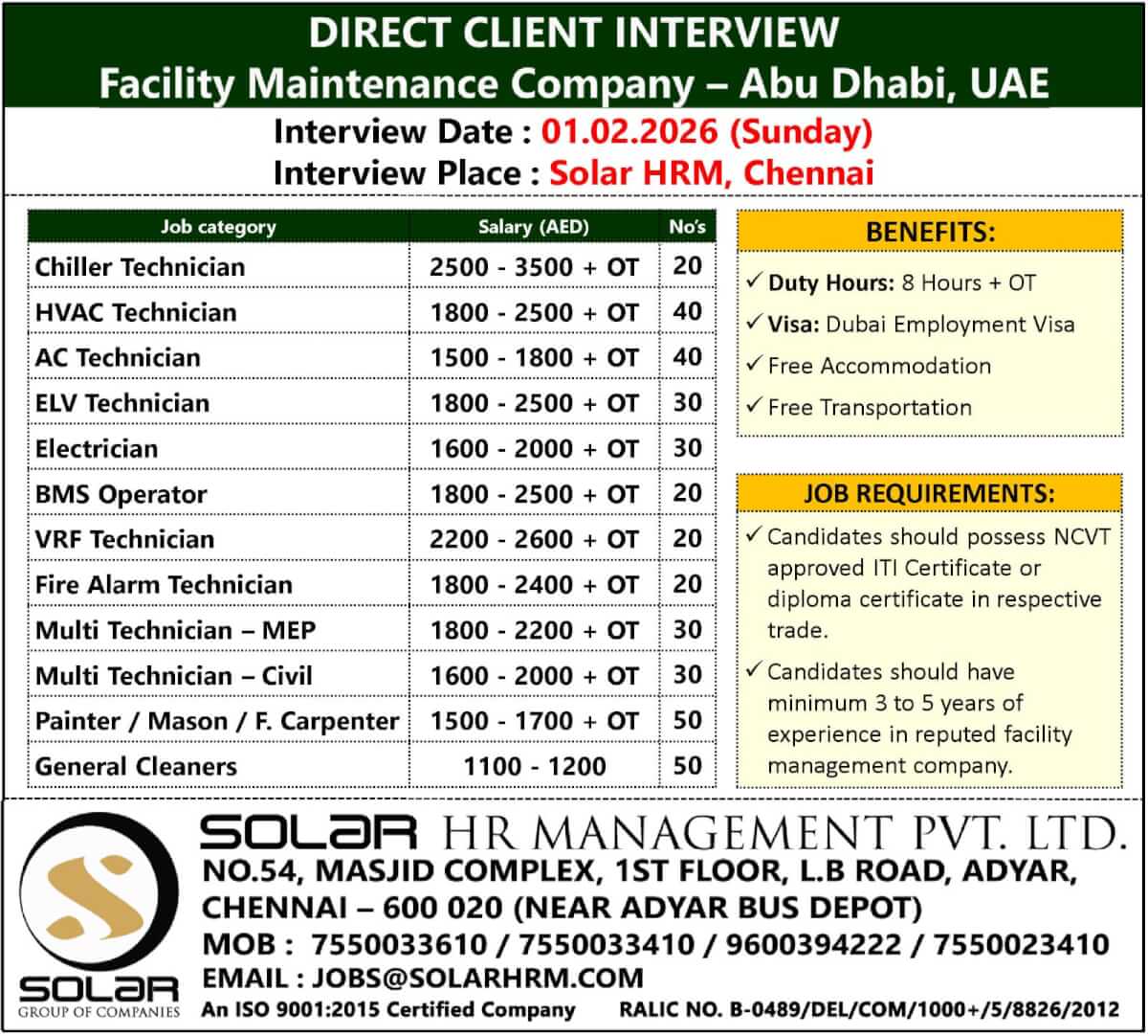DIRECT CLEINT INTERVIEW - UAE DIRECT CLEINT INTERVIEW - UAE