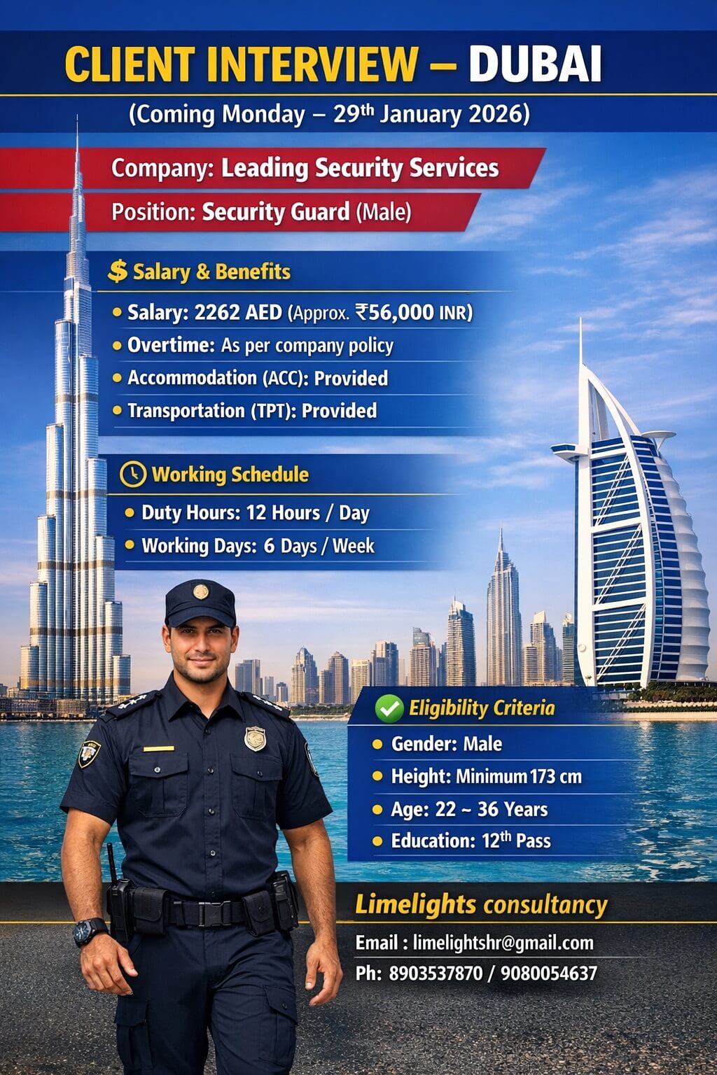 Wanter for Dubai