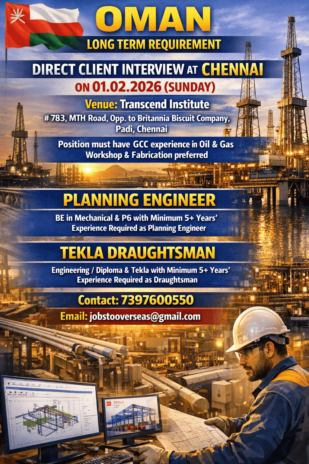 OMAN - LONG TERM REQUIREMENT OMAN - LONG TERM REQUIREMENT