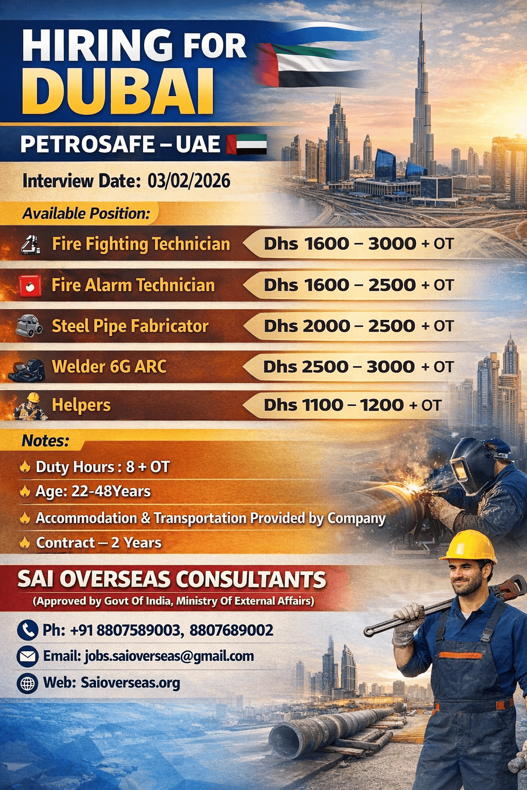 Urgent Required For Reputed Company Dubai Urgent Required For Reputed Company Dubai
