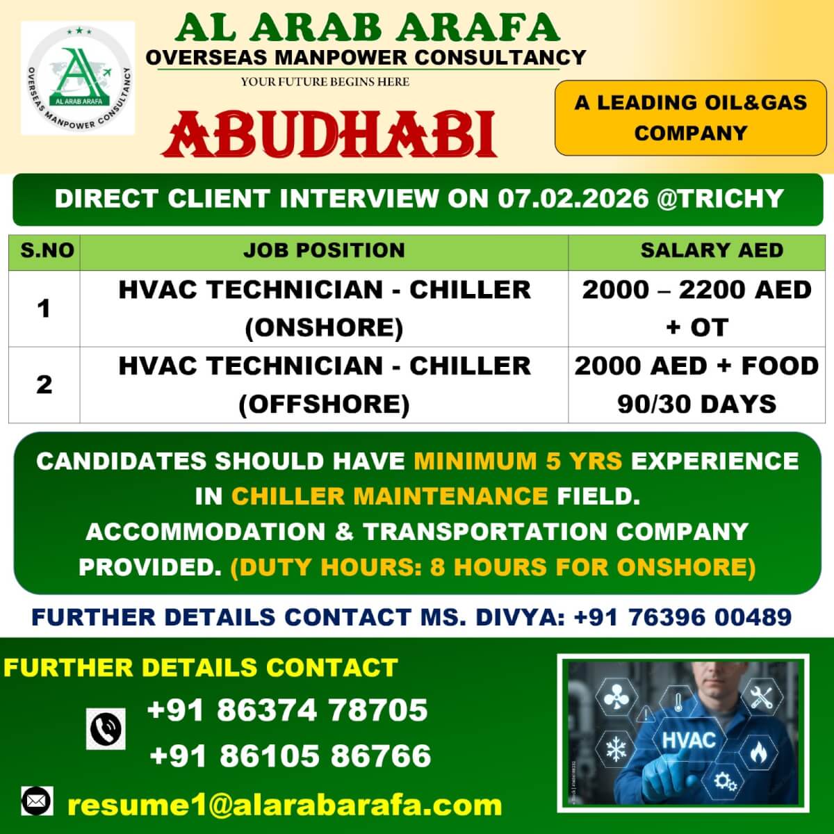 DIRECT CLIENT INTERVIEW ON 07.01.2026 @TRICHY DIRECT CLIENT INTERVIEW ON 07.01.2026 @TRICHY