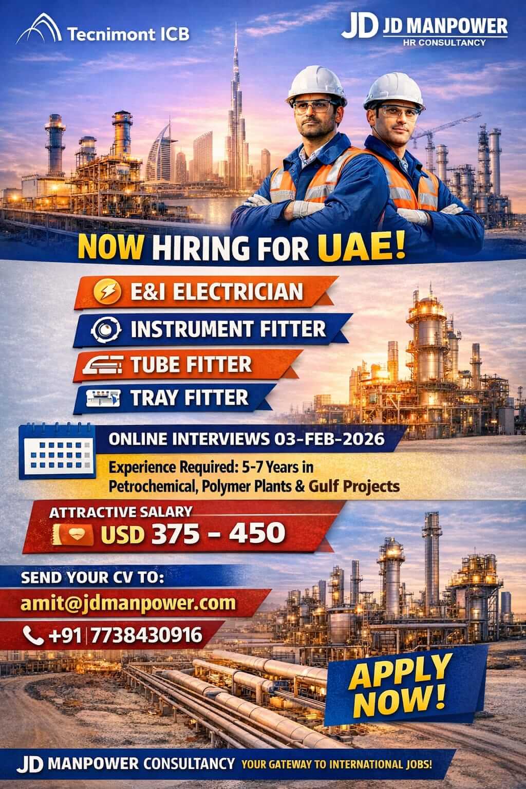 URGENT REQUIREMENT FOR UAE URGENT REQUIREMENT FOR UAE