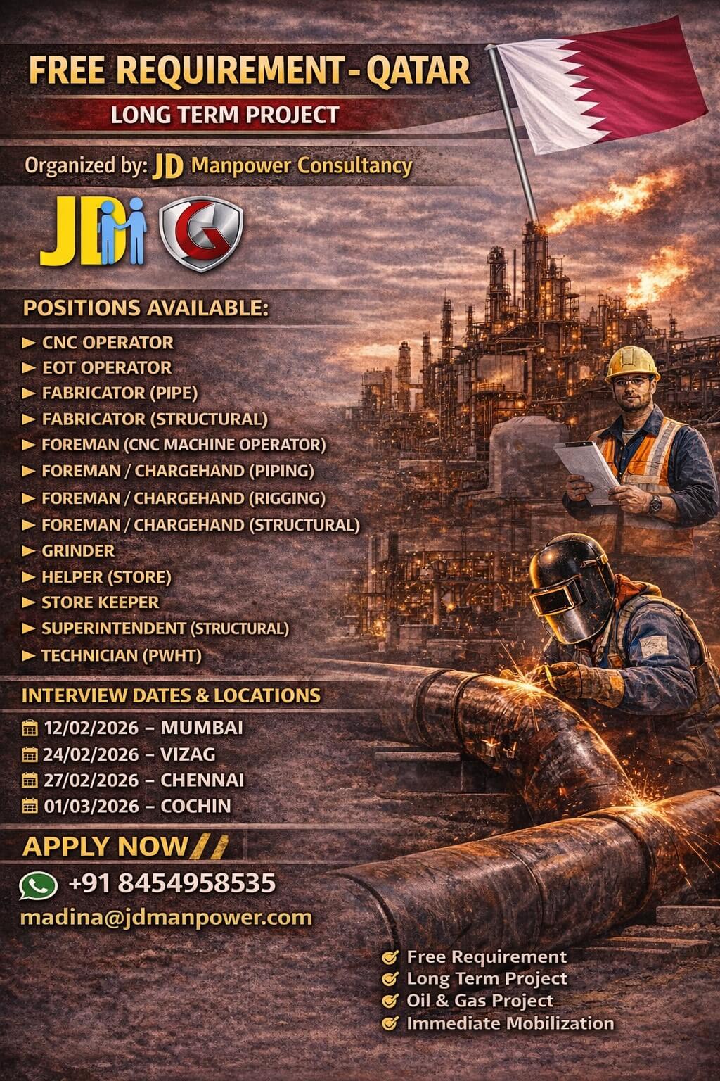 free requirement for Qatar long term free requirement for Qatar long term