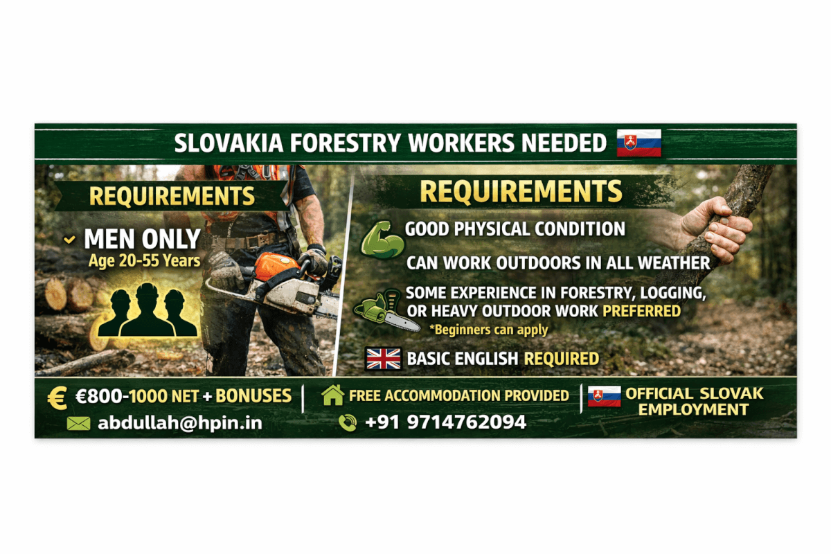 WE ARE HIRING FOR SLOVAKIA