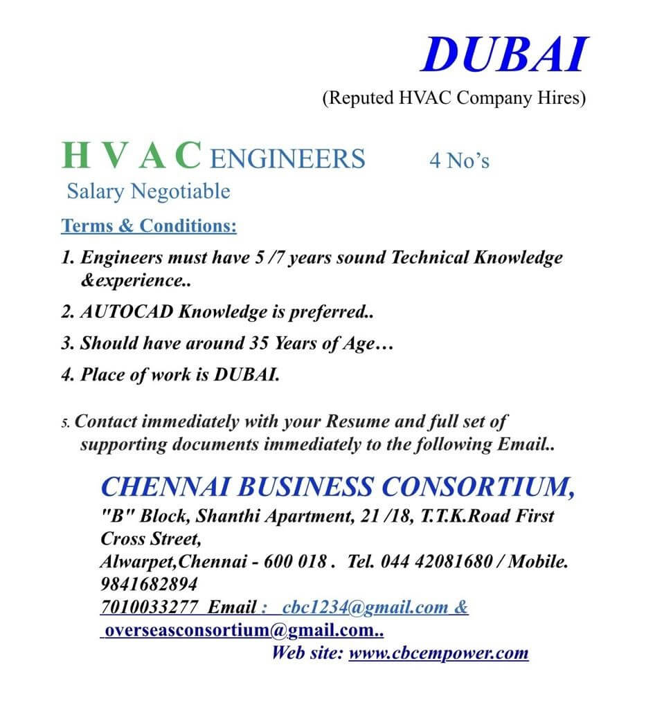 HVAC ENGINEERS HVAC ENGINEERS