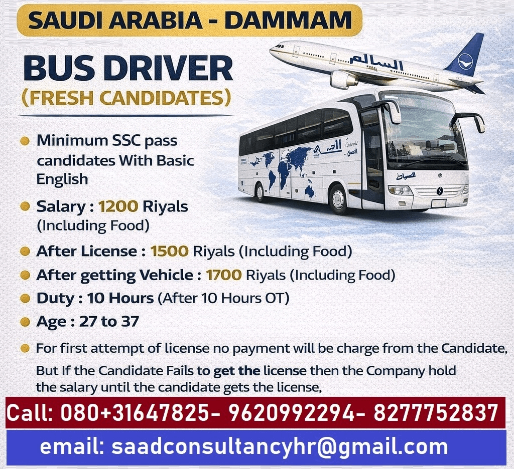 HIRING FOR BUS DRIVERS