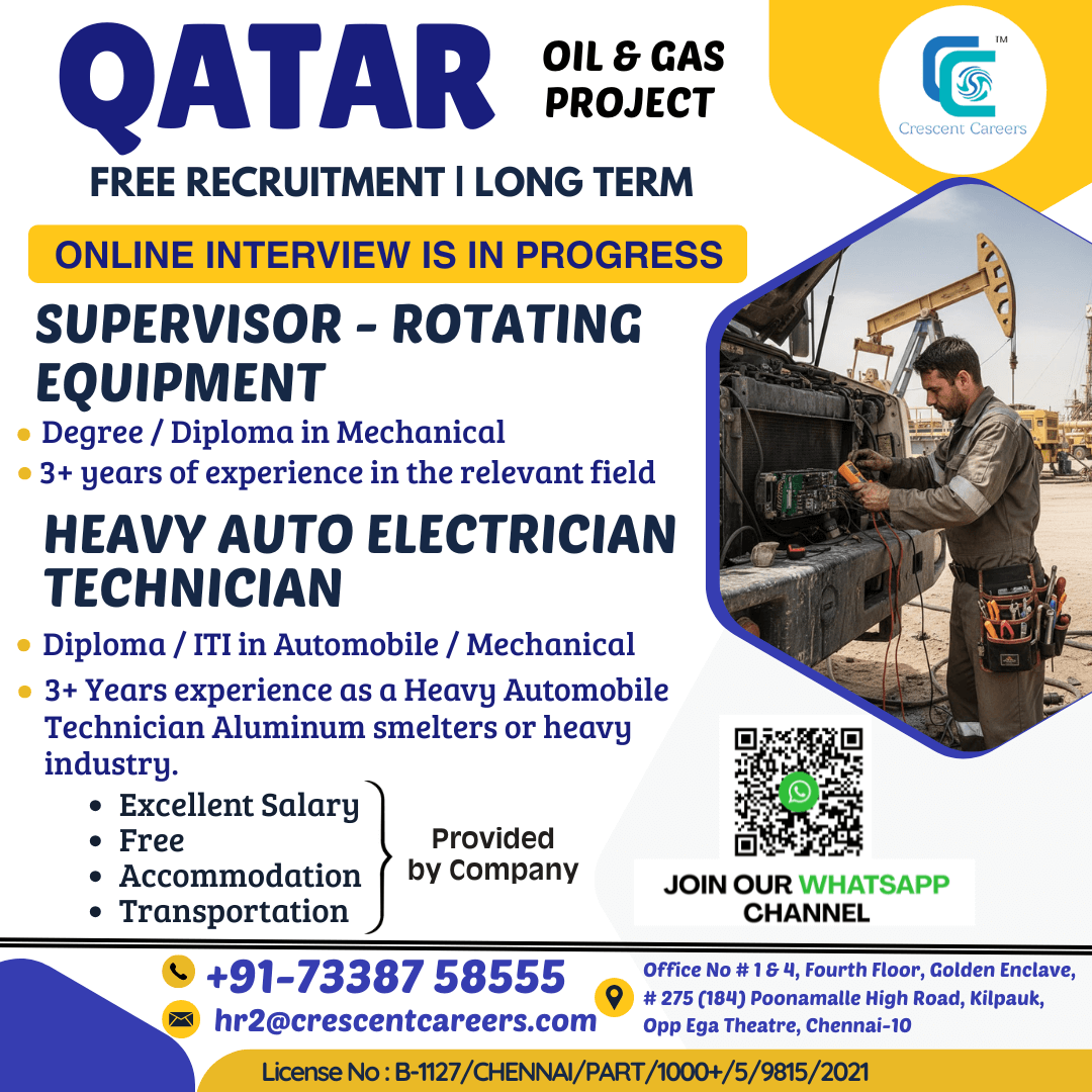 SUPERVISOR-ROTATING EQUIPMENT