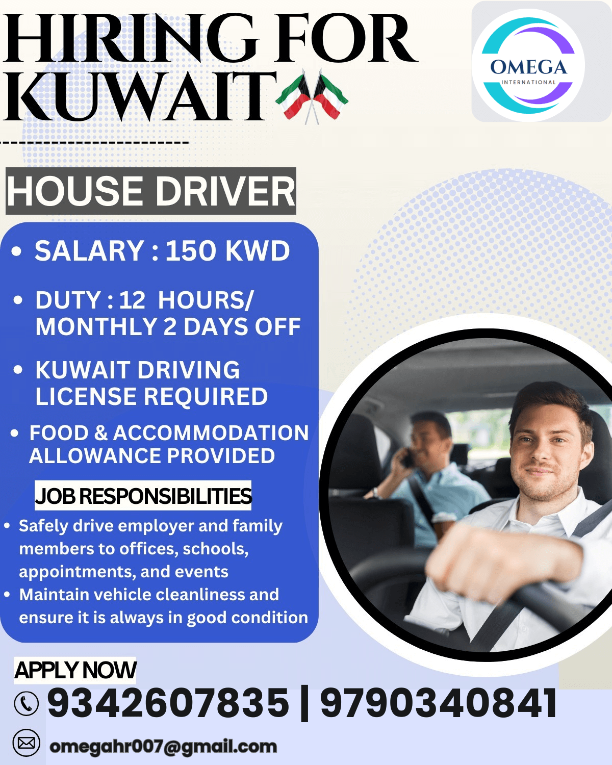 Hiring for kuwait