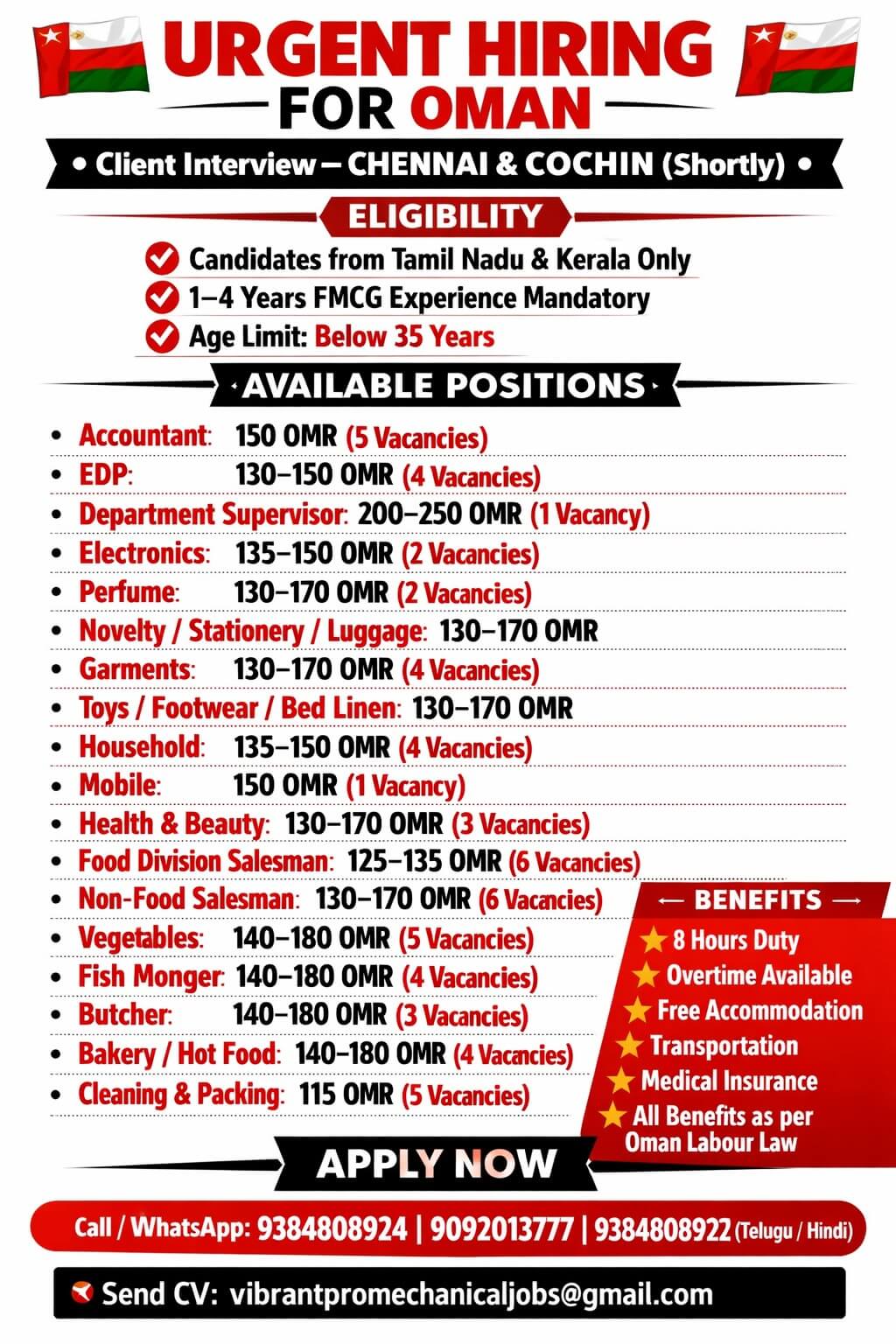 CLIENT INTERVIEW IN CHENNAI & COCHIN SHORTLY