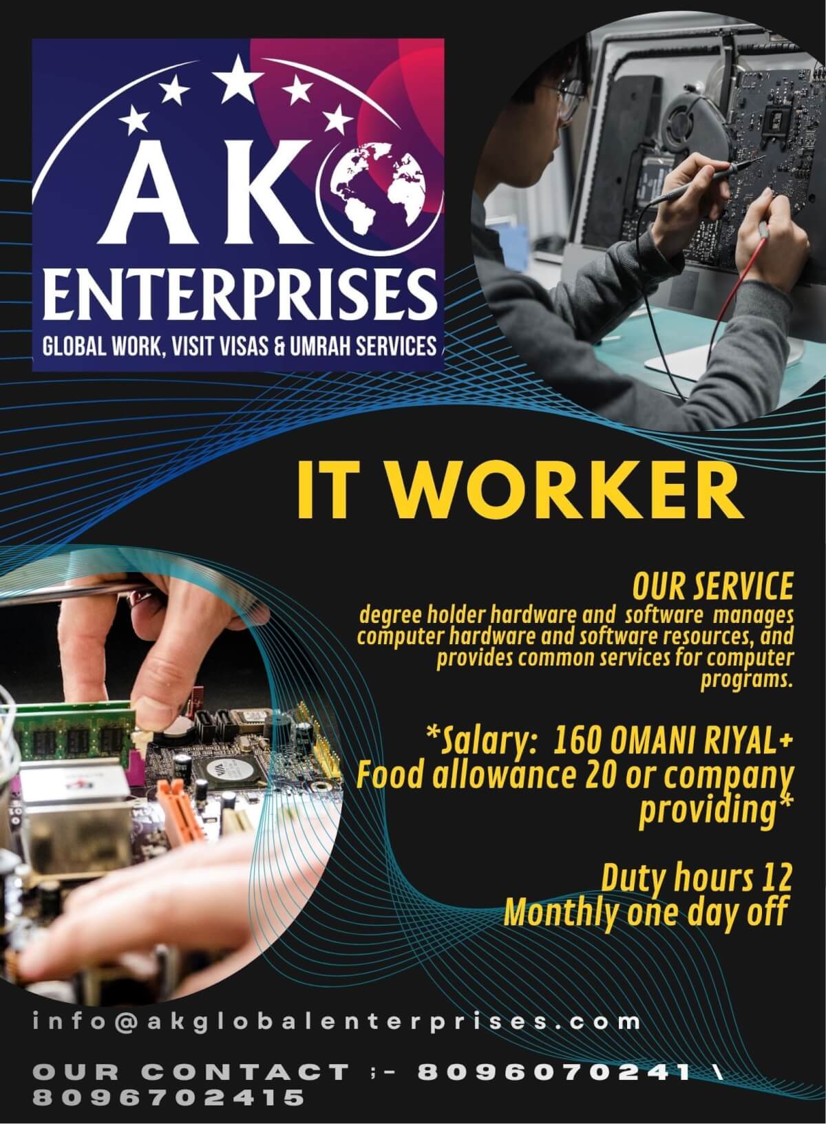 IT Worker -Oman