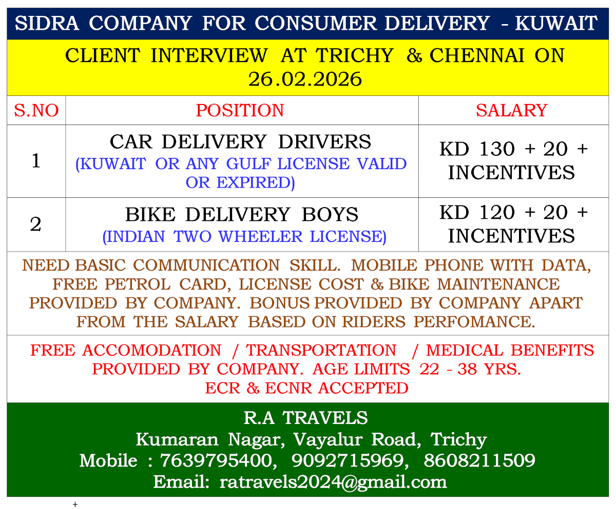 SIDRA COMPANY FOR CONSUMER DELIVERY - KUWAIT