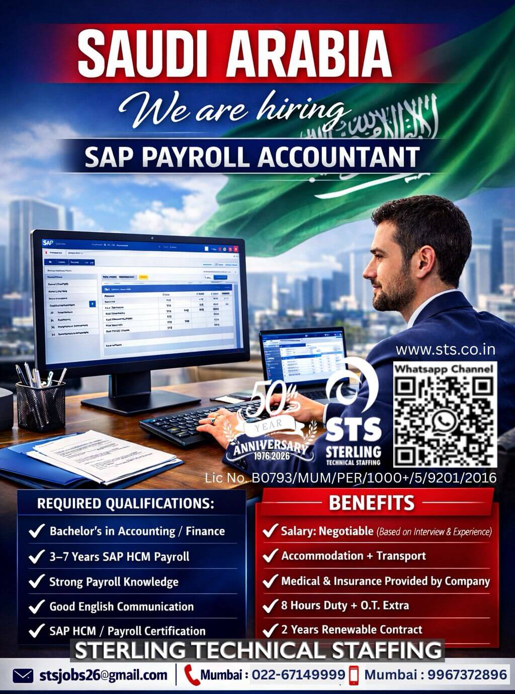 SAP PAYROLL ACCOUNTANT SAP PAYROLL ACCOUNTANT