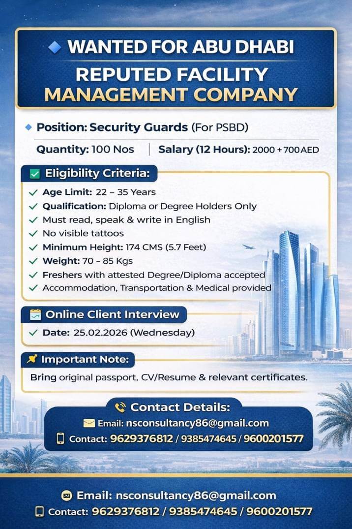 Leading management company for Abu Dhabi