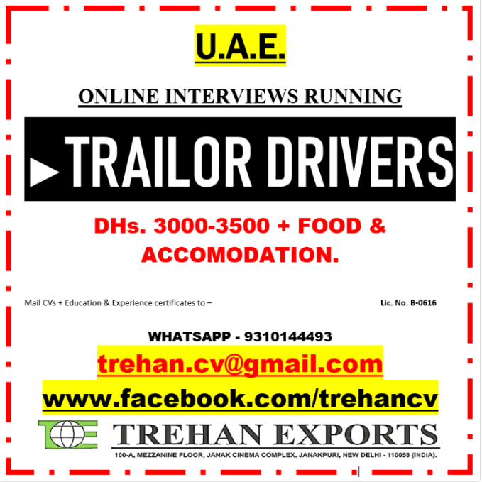 TRAILOR DRIVERS