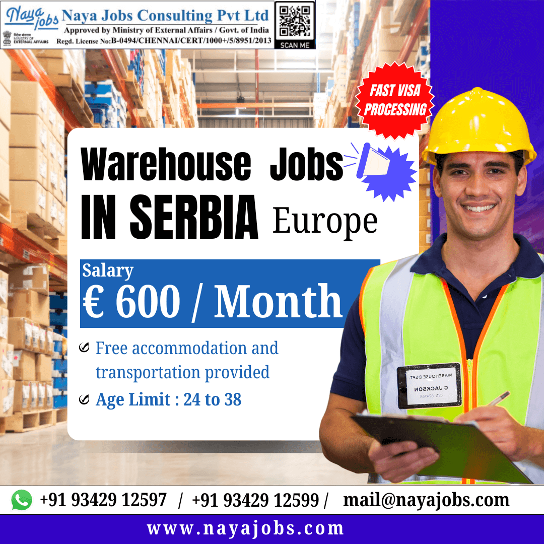 WAREHOUSE JOBS IN Serbia (EUROPE)