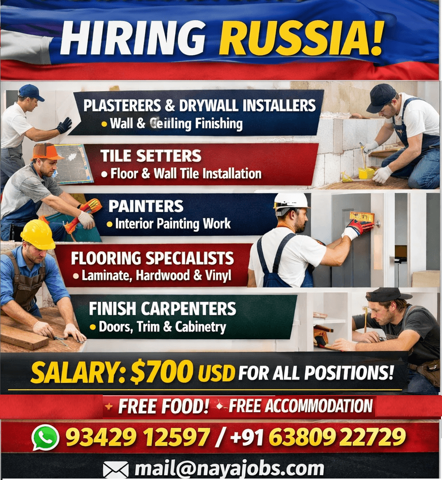 Urgent Hiring for Russia ??