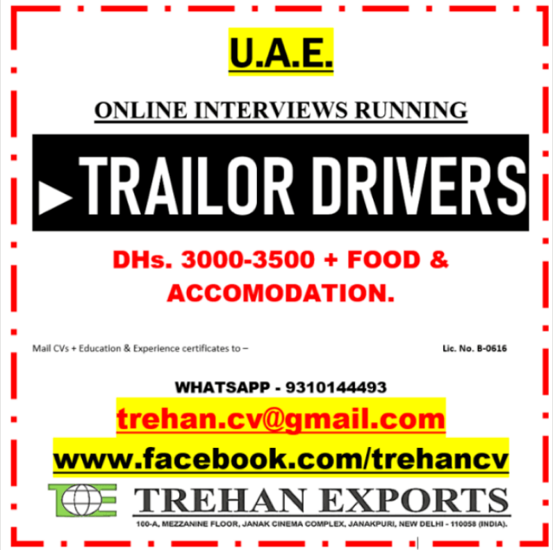 TRAILOR DRIVERS