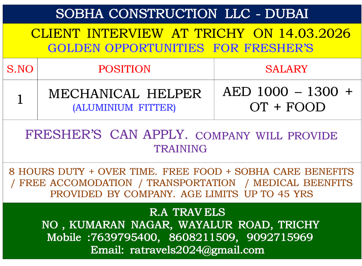 SOBHA CONSTRUCTION LLC - DUBAI