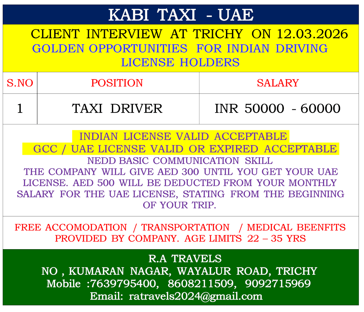 KABI TAXI - UAE