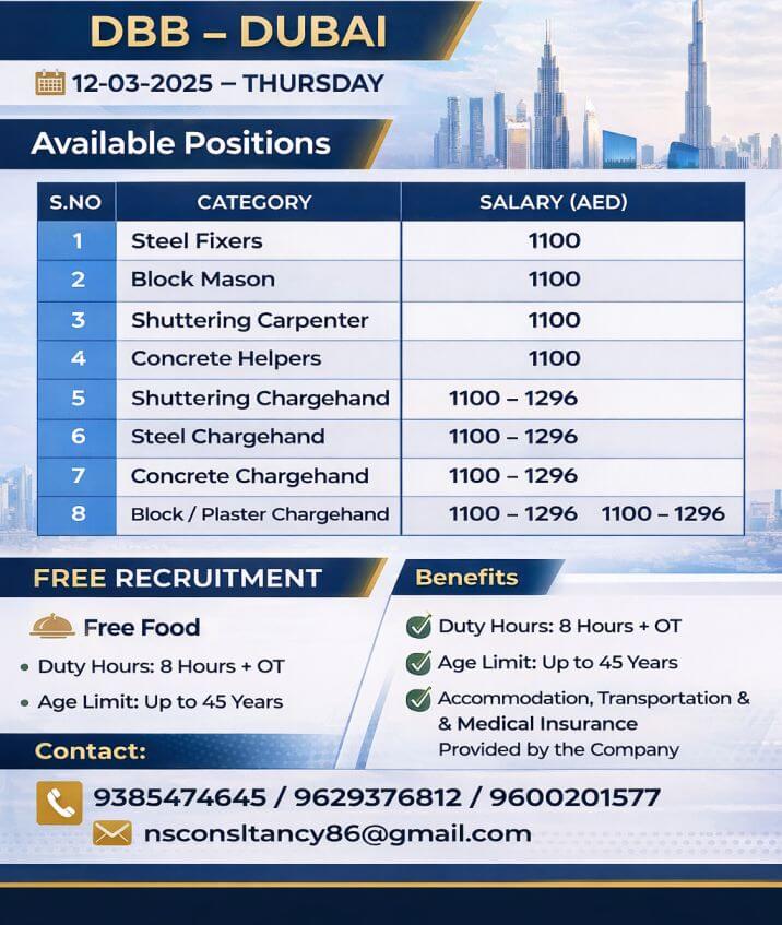 LEADING COMPANY REQUIREMENT DBB DUBAI LEADING COMPANY REQUIREMENT DBB DUBAI
