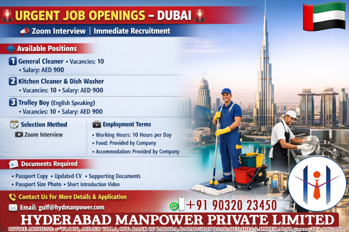 Hiring for Saudi Arabia