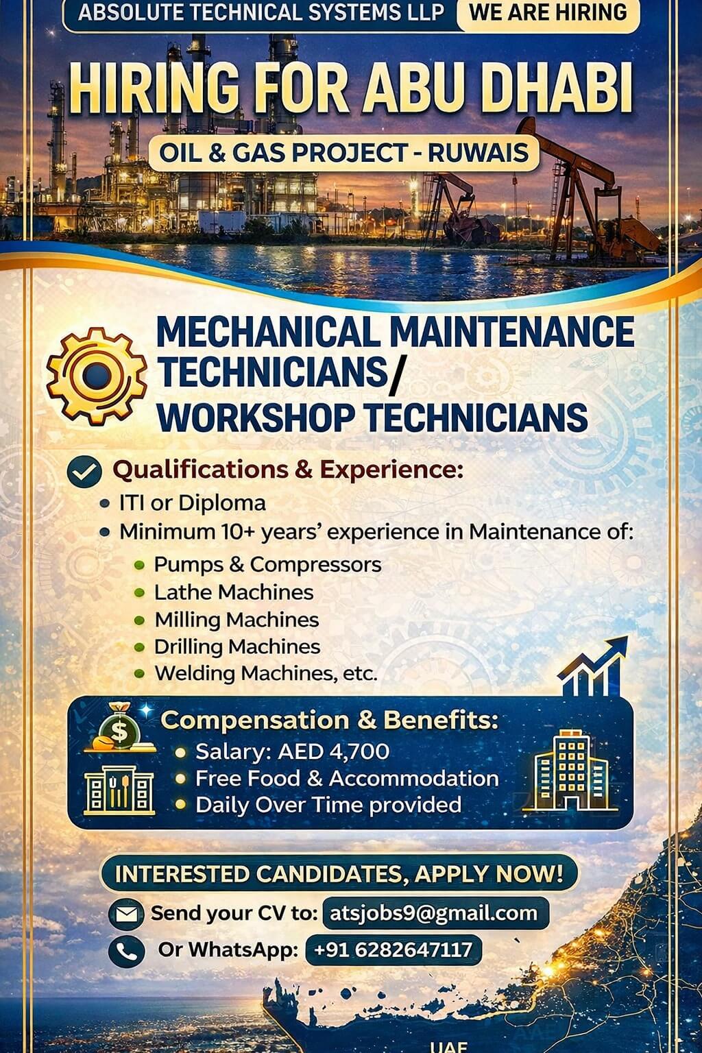 Mechanical Technicians Mechanical Technicians
