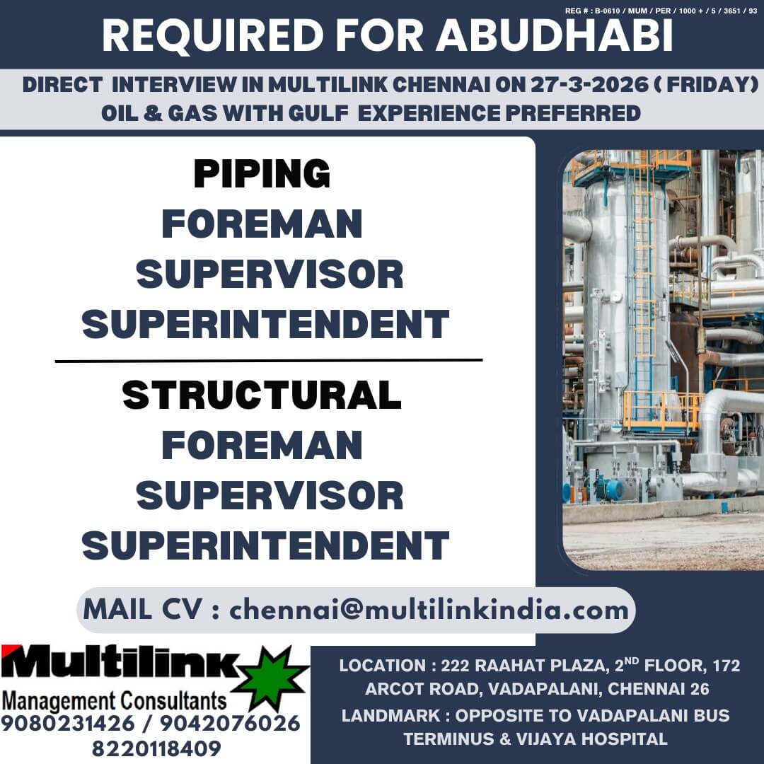 PIPING & STRUCTURAL ROLES PIPING & STRUCTURAL ROLES