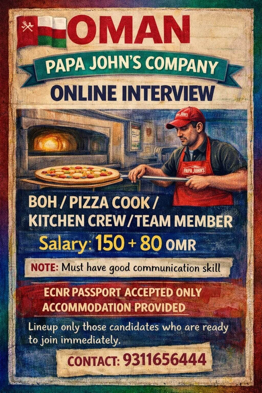 BOH / PIZZA COOK/ KITCHEN CREW