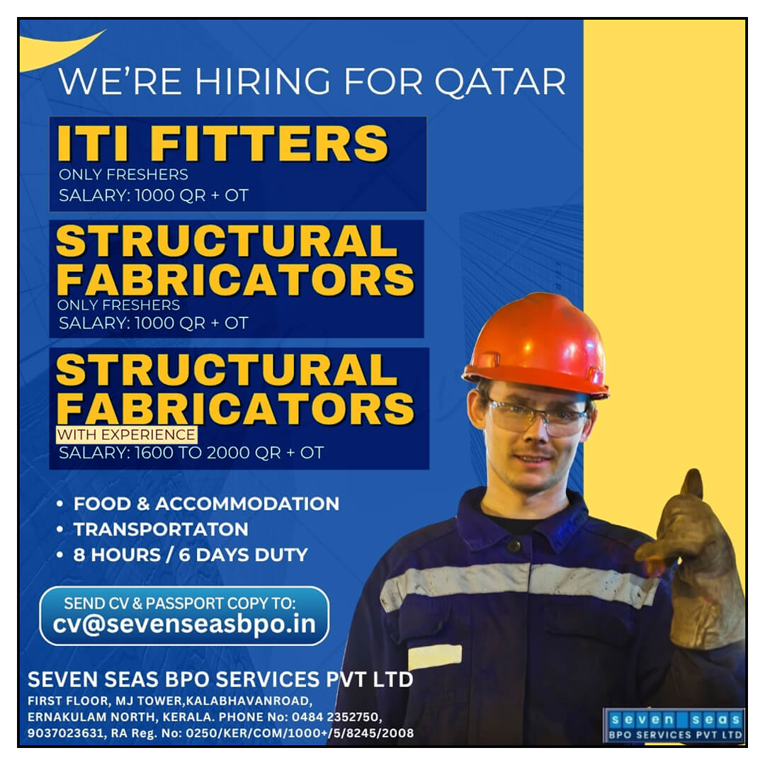 URGENT VACANCIES IN QATAR