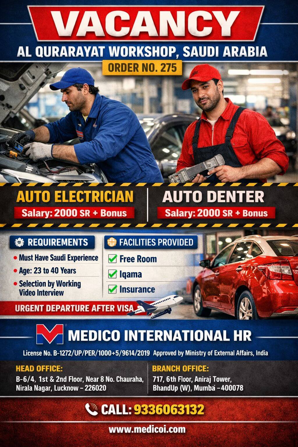 Auto Electrician and Auto Denter