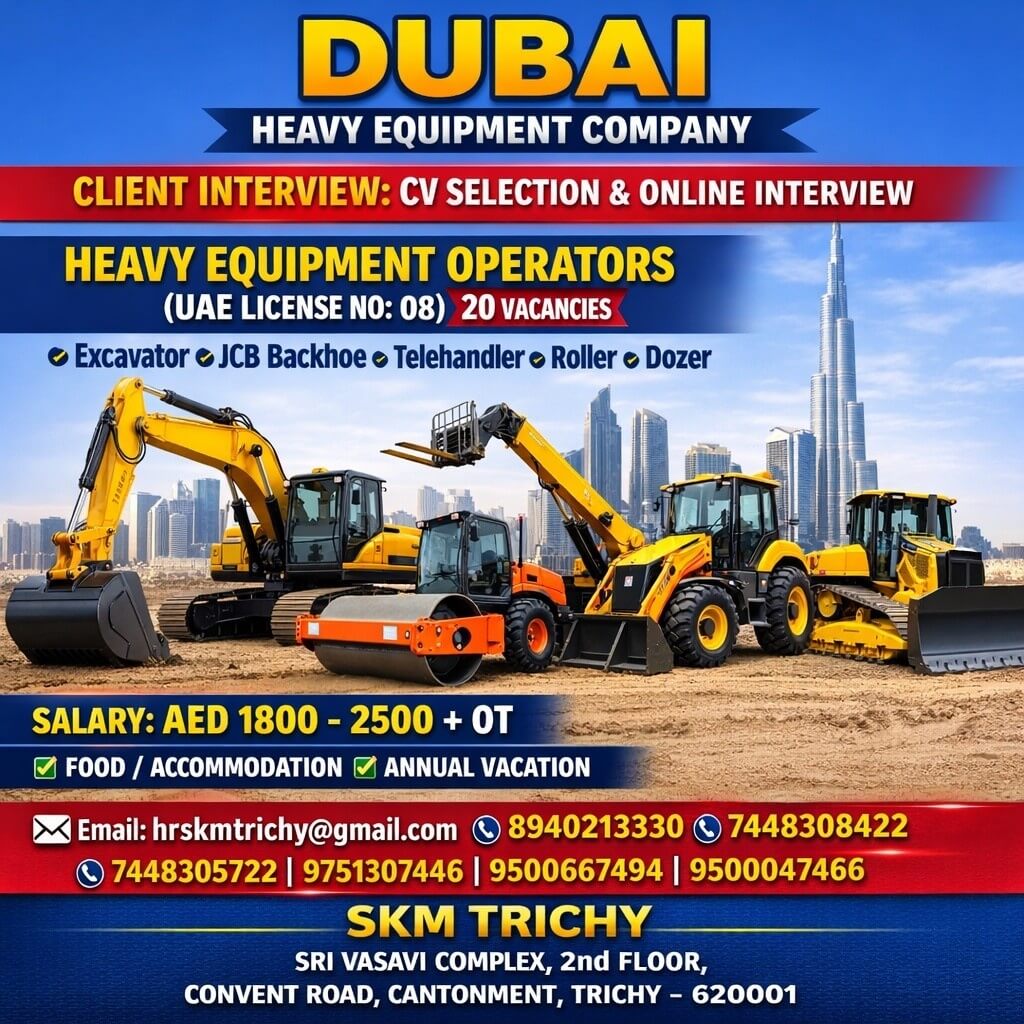 URGENT REQUIREMENT - DUBAI URGENT REQUIREMENT - DUBAI