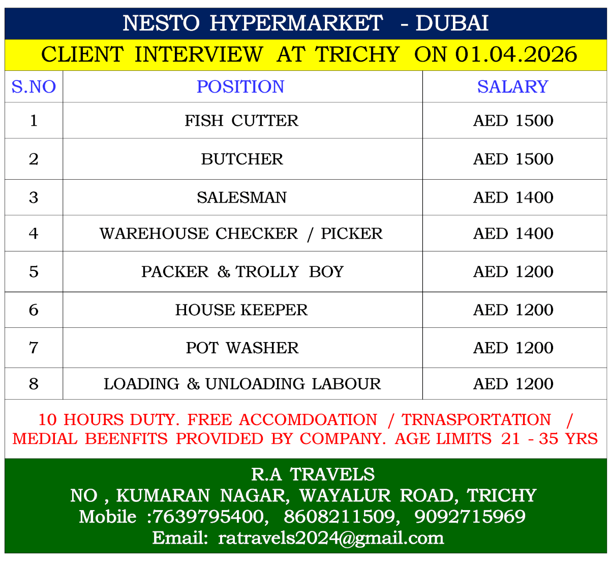 NESTO HYPERMARKET - DUBAI