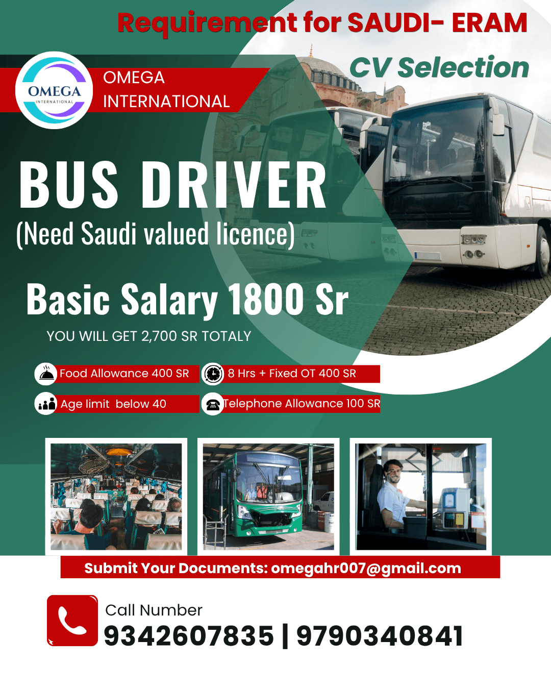 HIRING FOR SAUDI HIRING FOR SAUDI