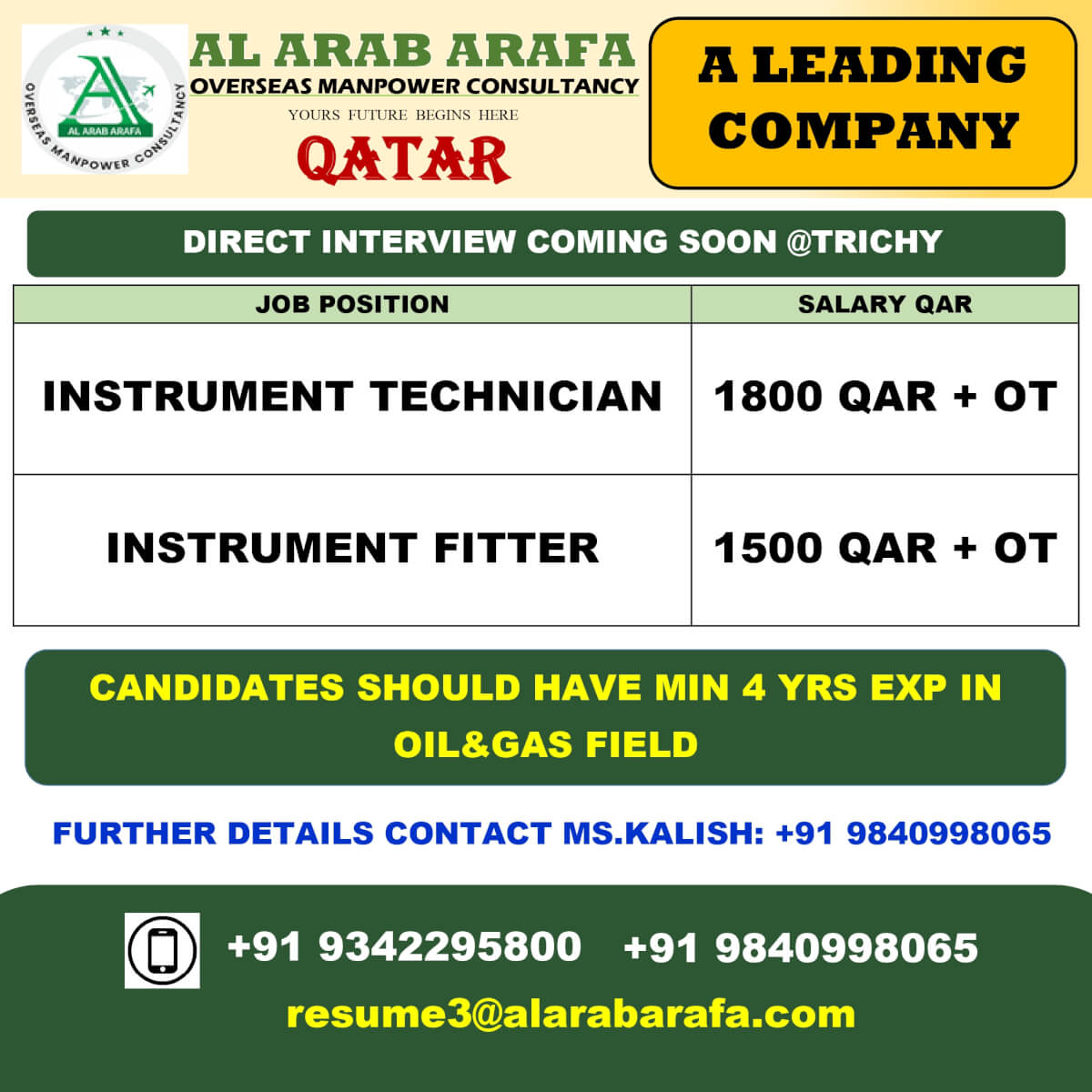 CV SELECTION PROGRESS GOING ON