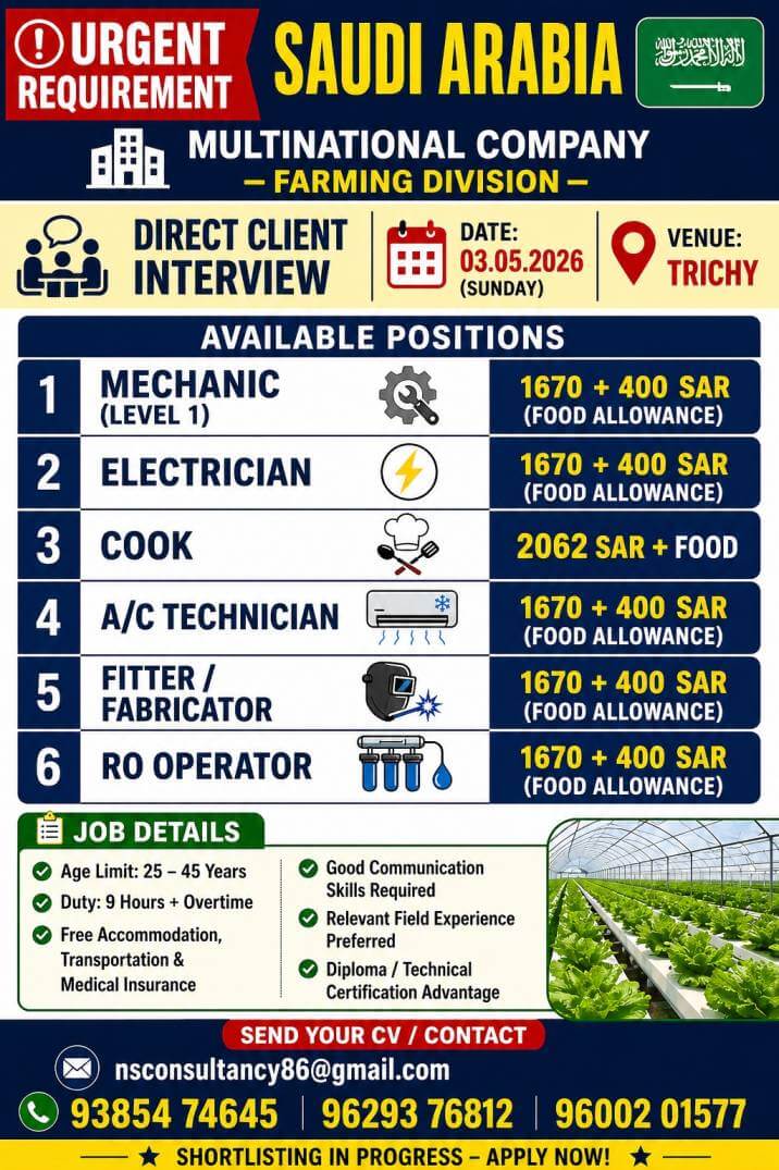 LEADING MULTINATIONAL COMPANY REQUIREMENT FOR SAUDI ARABIA