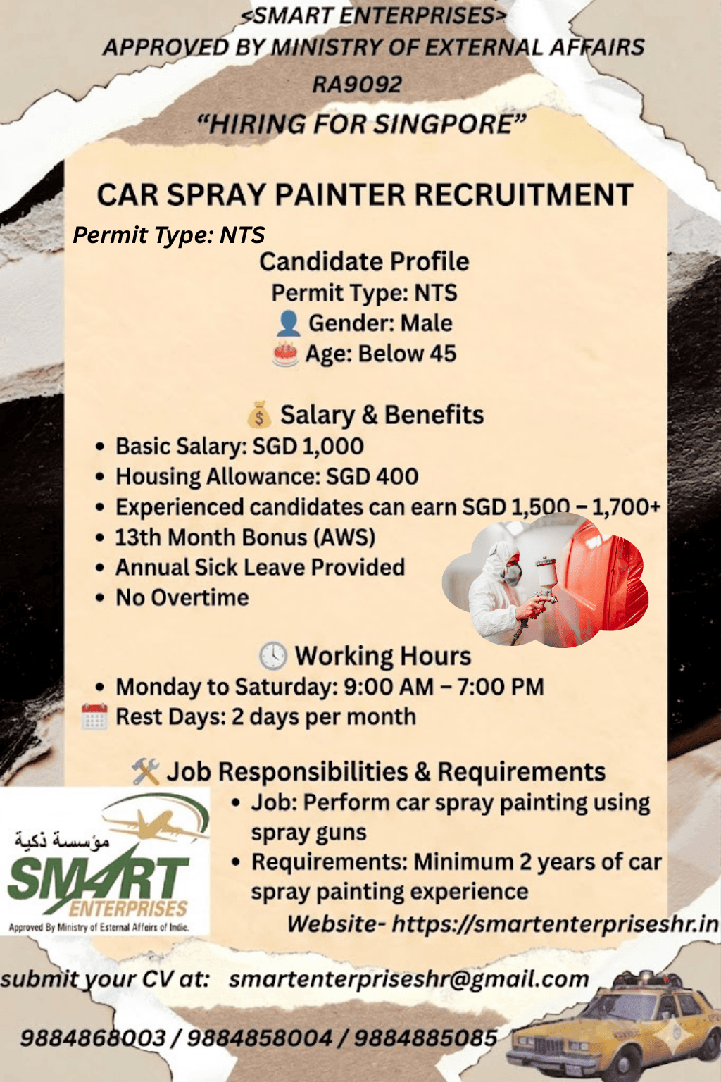 CAR SPRAY PAINTER