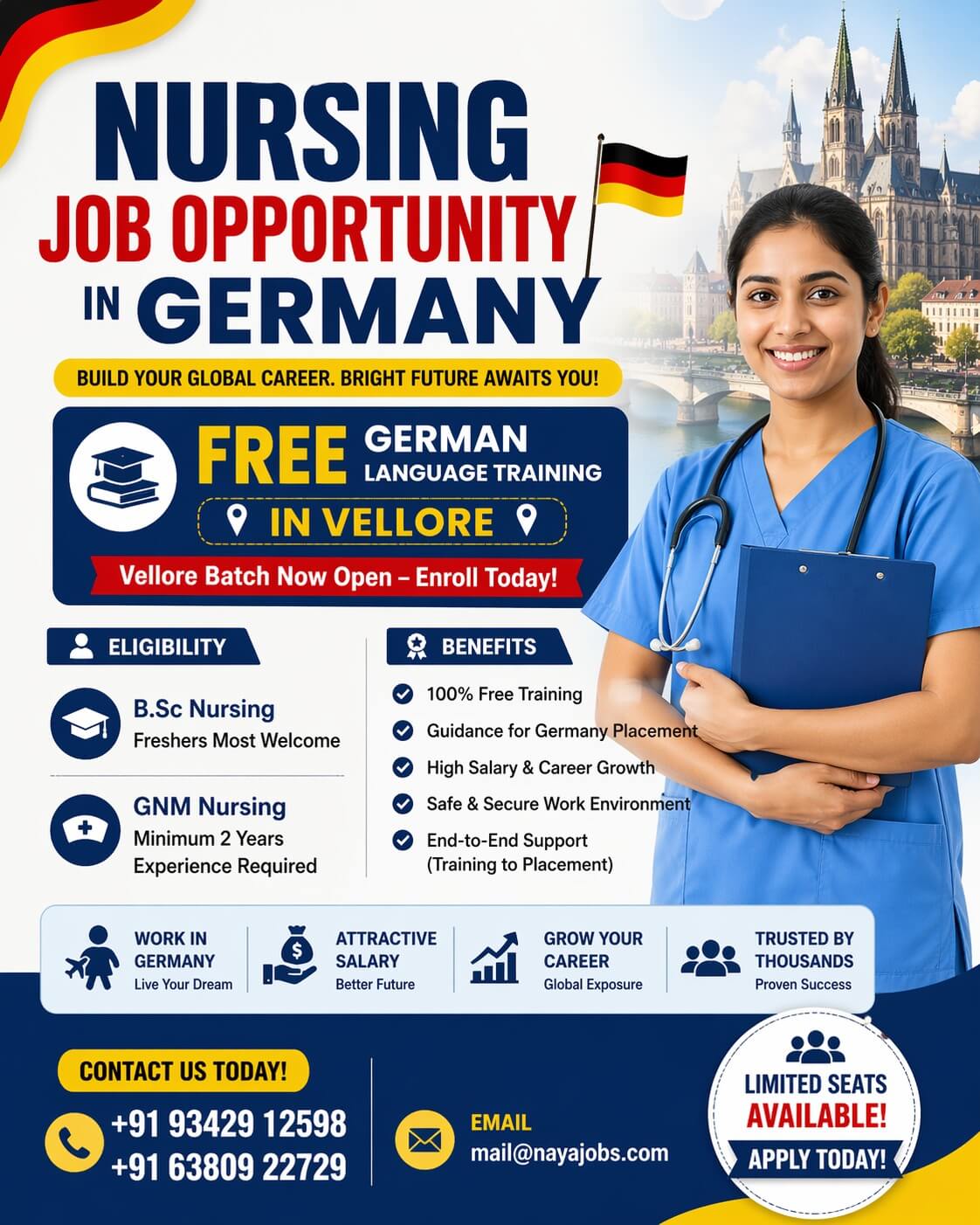 NURSING JOB OPPORTUNITY IN GERMANY