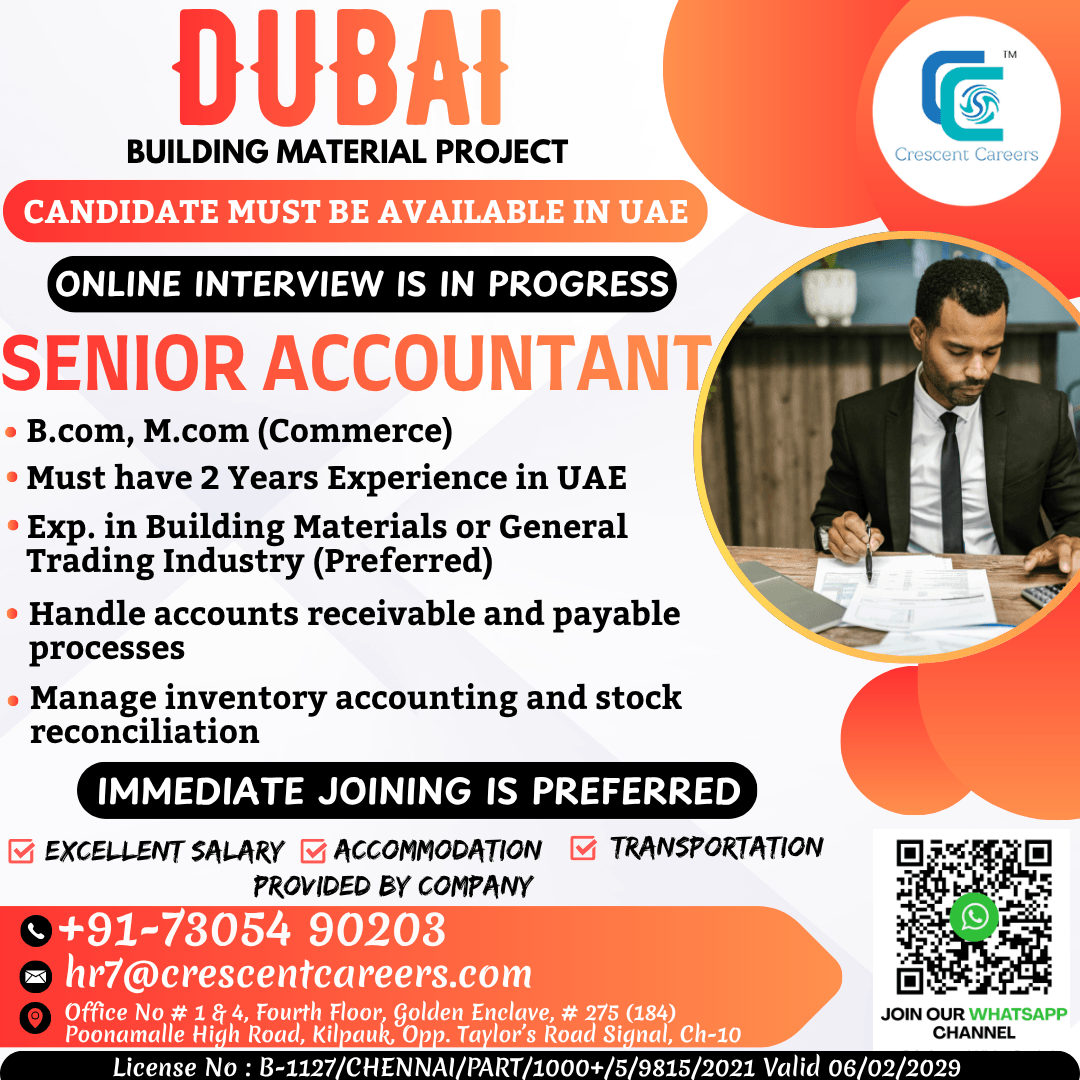 SENIOR ACCOUNTANT