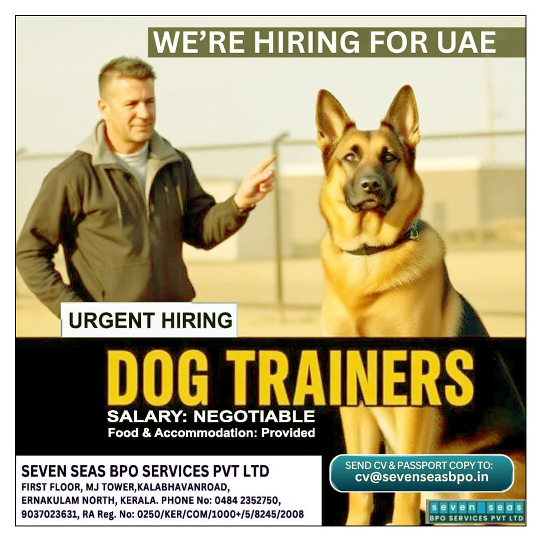 URGENT VACANCY IN UAE