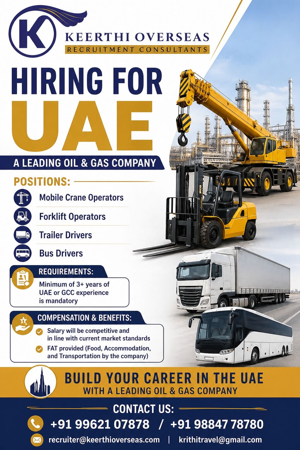 Urgent Hiring – UAE Oil & Gas (ADNOC Project)