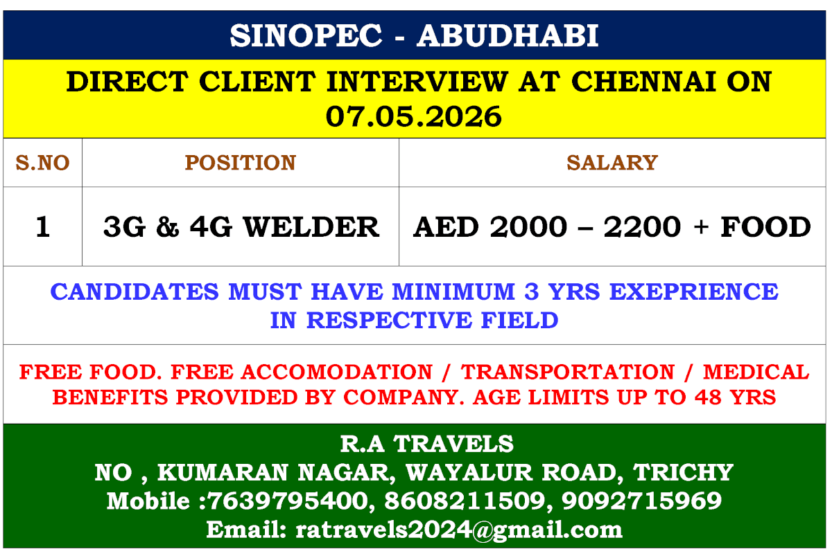 SINOPEC - ABUDHABI