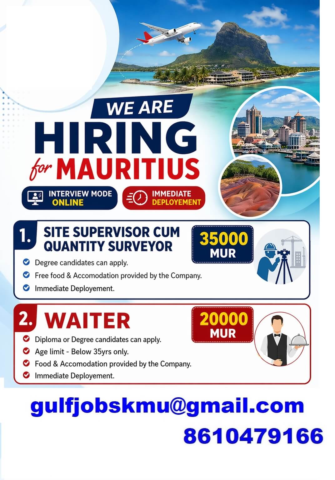 REQUIREMENT FOR MAURITIUS