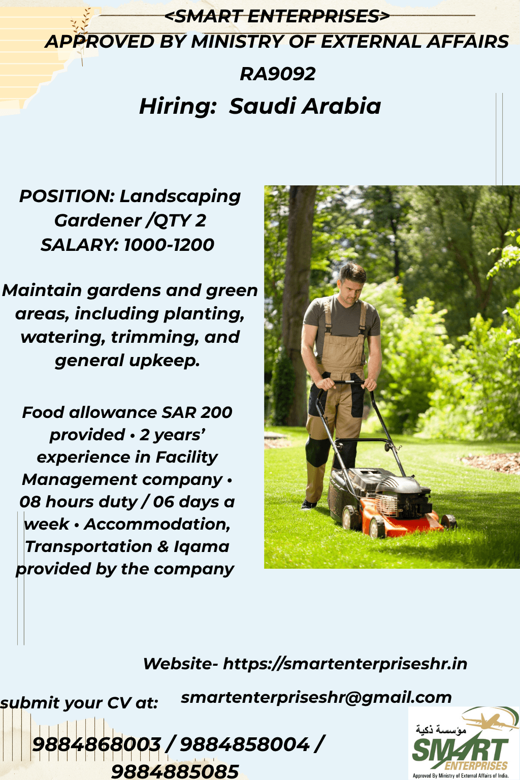 LAND SCAPING GARDENER
